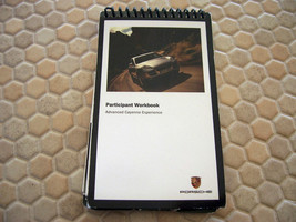 Porsche Advanced Cayenne Experience V6 S Turbo Participant Workbook 2004 - £14.11 GBP