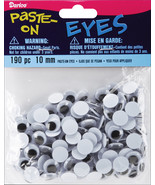 Paste On Wiggle Eyes 10 mm Black - $24.88 CAD