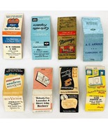 Vintage Matchbook Matches Local Small Business Lot of 8 Pieratt Beckers ... - $15.59 CAD