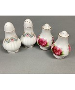 2 Pairs Vintage Salt &amp; Pepper Shakers-Paragon Fine Bone China England &amp; ... - $27.74 CAD