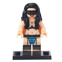 Sexy Bikini Stripper Girl Hot Minifigures Block Toy Gift - £2.09 GBP