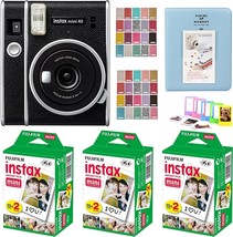 Fujifilm Instax Mini 40 Instant Camera With Album Stickers Frames And 60 - £168.15 GBP