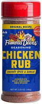 Famous Dave's Chicken Rub: 5.25oz - $8.99