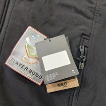 Landway Soft Shell Vest Men's Size Medium Black ACACIA Logo 3-Layer Bonded image 5