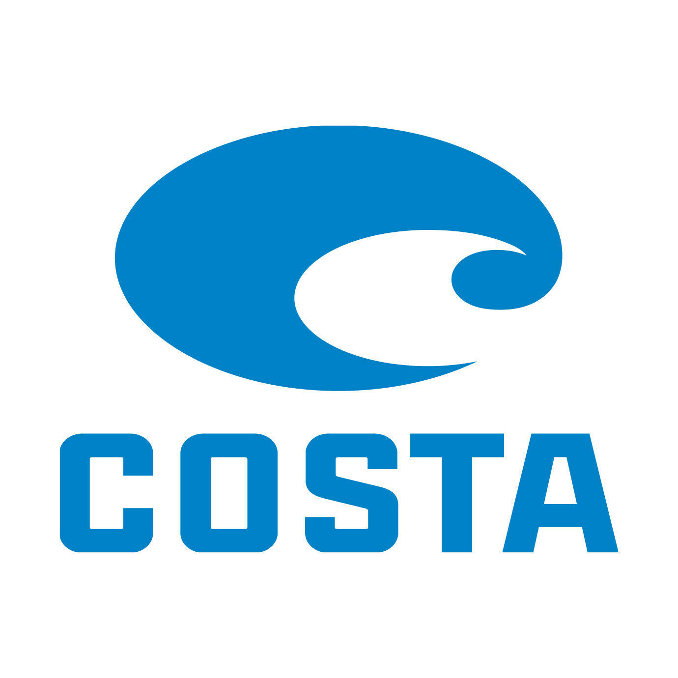 2x Costa Logo Vinyl Decal Sticker Different colors & size for Cars/Bikes/Windows