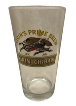 Kirin Ichiban Beer Glasses 16 oz Prime Brew Japanese Beer Malt Draft Pint EUC - £14.06 GBP