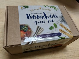 The Tipsy Gardener Botanical Bourbon Cocktail Grow Kit - Mint, Rosemary &amp; Thyme - $5.00