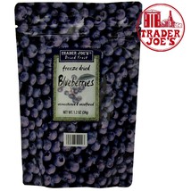 Trader Joe&#39;s Freeze Dried Fruit Blueberries Slices Snack Crunchy - $7.25