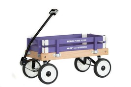 Berlin Flyer Pee Wee Wagon - Purple Childrens K Ids Pull Wagon Made In The Usa - £184.39 GBP