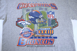 Vtg 1998 Starter Denver Broncos AFC Champions T-Shirt Tee Vintage Mens Sz XL - £16.91 GBP