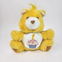 6&quot; VINTAGE 1984 KENNER BIRTHDAY CARE BEAR COIN BANK STUFFED ANIMAL PLUSH... - £29.15 GBP