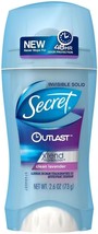 Secret Outlast Xtend Clean Lavender Invisible Solid Deodorant 2.6 oz 1120, 2 CT - £16.58 GBP