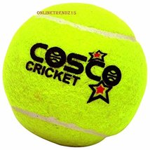 6 Piece. Brand new Cosco Green tuff heavy weight rubber cricket tennis balls//lo - £9.43 GBP