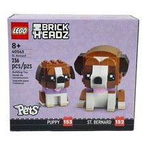 Lego Brickheadz Pets 40543 St. Bernard Set NIB - Exclusive! St. Bernard ... - $34.29