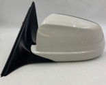 2011-2012 BMW 528i Driver Side View Power Door Mirror White OEM E04B02040 - £156.44 GBP
