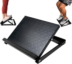 X- Large Metal Slant Board Calf Stretching with Non-Slip Surface Wide Stable NEW - £40.85 GBP