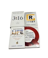 Set Of 4 Christian Books By Max Lucado David Jeremiah And Robert Morgan ... - $176.68 MXN