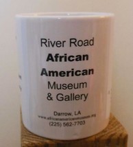 River Road Africa American Museum and Gallery Mug Darrow LA - £11.68 GBP