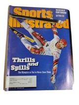 Vintage 1990s Sports Illustrated Magazine Olympics Spills and Thrills 90... - £7.55 GBP