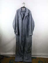 Vintage 70s Dickies Mens 50 Long Distressed HBT Herringbone Twill Coveralls Bibs - $118.75