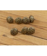 7 Clavos Decorative Nail Antique Brass Color  1&quot; Tacks Furniture Upholstery - $8.99