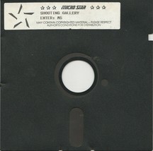 Shooting Gallery by Micro Star   5.25&quot; floppy disk  - $13.86