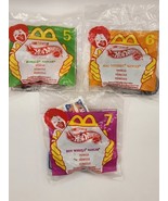 McDonalds Happy Meal Toy HOT WHEELS Cars 1998 Original Nascar #5,#6.#7-VTG - $238.08 MXN