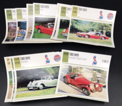 14 1990s VTG Triumph Great Britain Atlas Editions Classic Cars Info Spec Cards - £7.49 GBP