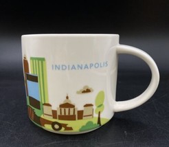 2013 Starbucks Coffee Mug YAH You are Here Collection Indianapolis Indiana - £10.73 GBP