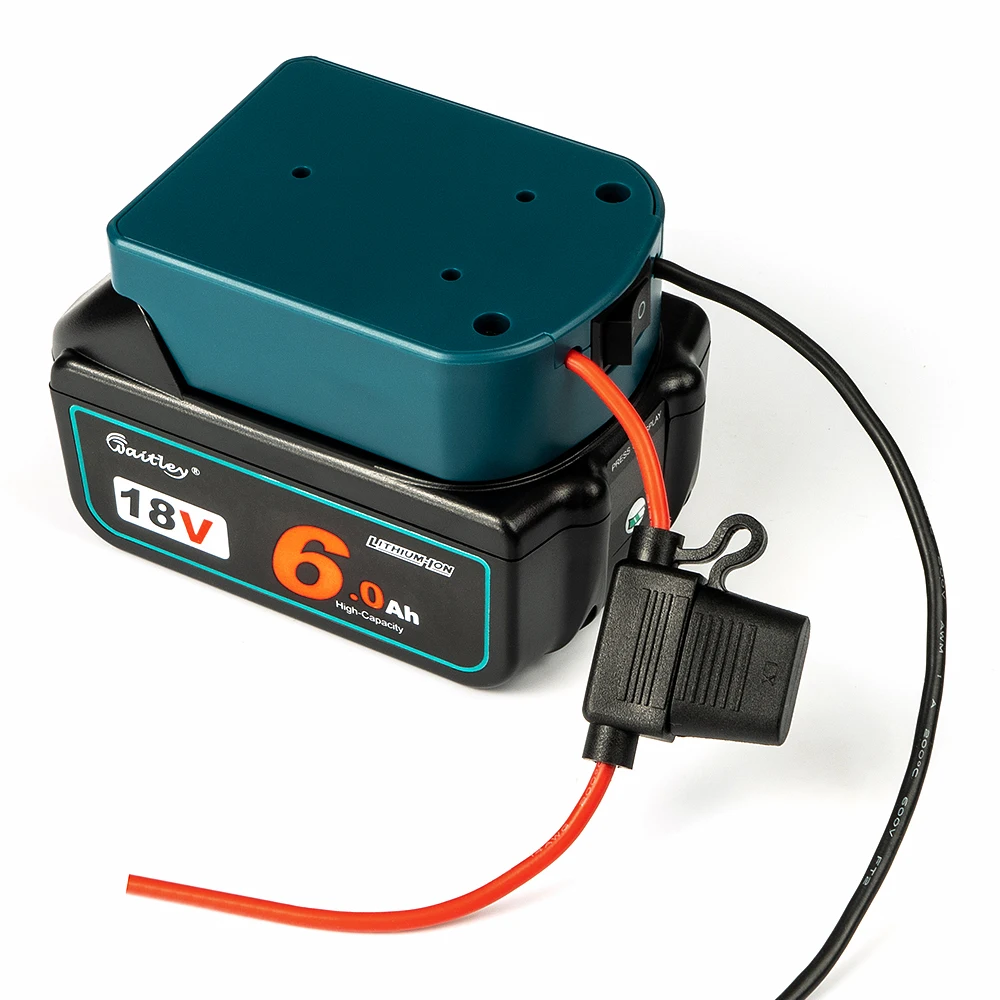 House Home External Battery Adapter Converter for MT Makita 14V/18V  Battery DIY - £19.59 GBP