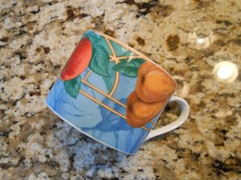 * Casual Victoria &amp; Beale Forbidden Fruit Flat Coffee Tea Cup Mug  # 9024 - £13.54 GBP