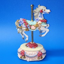 Carousel Horse Music Box By Heritage House Melodies County Fair Collection - £17.47 GBP