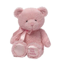 Gund My First Teddy - Pink 25cm - £24.72 GBP
