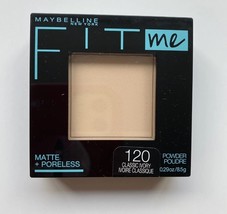Maybelline # 120 Fit Me Matte + Poreless Pressed Powder, Classic Ivory 0.29 New - $9.88