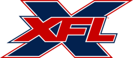 XFL Football 2020 Logo Mens Interlock Knit Mock Turtleneck XS-6XL New - £20.16 GBP+