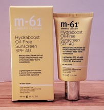 M-61 Hydraboost Oil-Free SPF 40 1.7 fl. oz. Exp:03/18/23 Boxed &amp; Sealed - £32.37 GBP