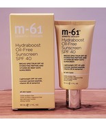 M-61 Hydraboost Oil-Free SPF 40 1.7 fl. oz. Exp:03/18/23 Boxed &amp; Sealed - £31.93 GBP
