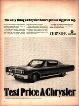 1967 Chrysler Newport 2-door Hardtop Automobile Car Vintage Print Ad b8 - $25.05