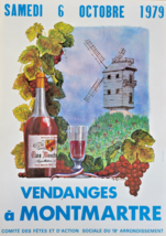 A.Renoux - Harvest To Montmartre - Original Poster - Very Rare - 1979 - £117.90 GBP