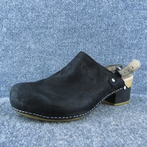 Dansko  Women Slingback Sandal Shoes Black Leather Size 41 Medium - £27.40 GBP