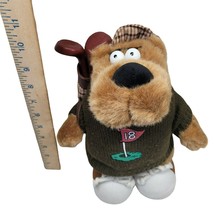 Plush Golfing Sid Bear I Love To Golf Fathers Day Gift Caddy Shack Russ Vtg - £15.65 GBP