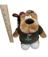 Plush Golfing Sid Bear I Love To Golf Fathers Day Gift Caddy Shack Russ Vtg - £15.79 GBP