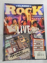 May 2008 Classic Rock Magazine Led Zeppelin AC/DC GNR Jimi Hendrix w/ CD - $39.59