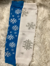 child baby toddler leg warmers lot of 2 Christmas Snowflake New - €3,45 EUR
