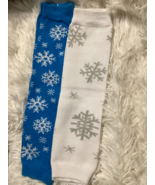 child baby toddler leg warmers lot of 2 Christmas Snowflake New - €3,40 EUR