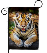 Tiger Garden Flag Wildlife 13 X18.5 Double-Sided House Banner - £15.94 GBP