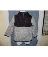 Timberland Heathered Lightweight Fleece Pullover Size 3T NWOT - £16.07 GBP