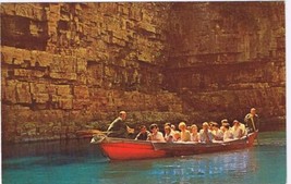 Postcard Boat Ride In Famous Ausable Chasm New York  - $2.96