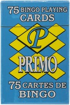 Primo Bingo Calling Cards 75/Pkg . - $12.41