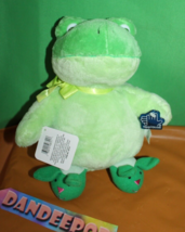 Russ Berrie Applause Happy Easter Green Frog Stuffed Animal Toy - £15.52 GBP